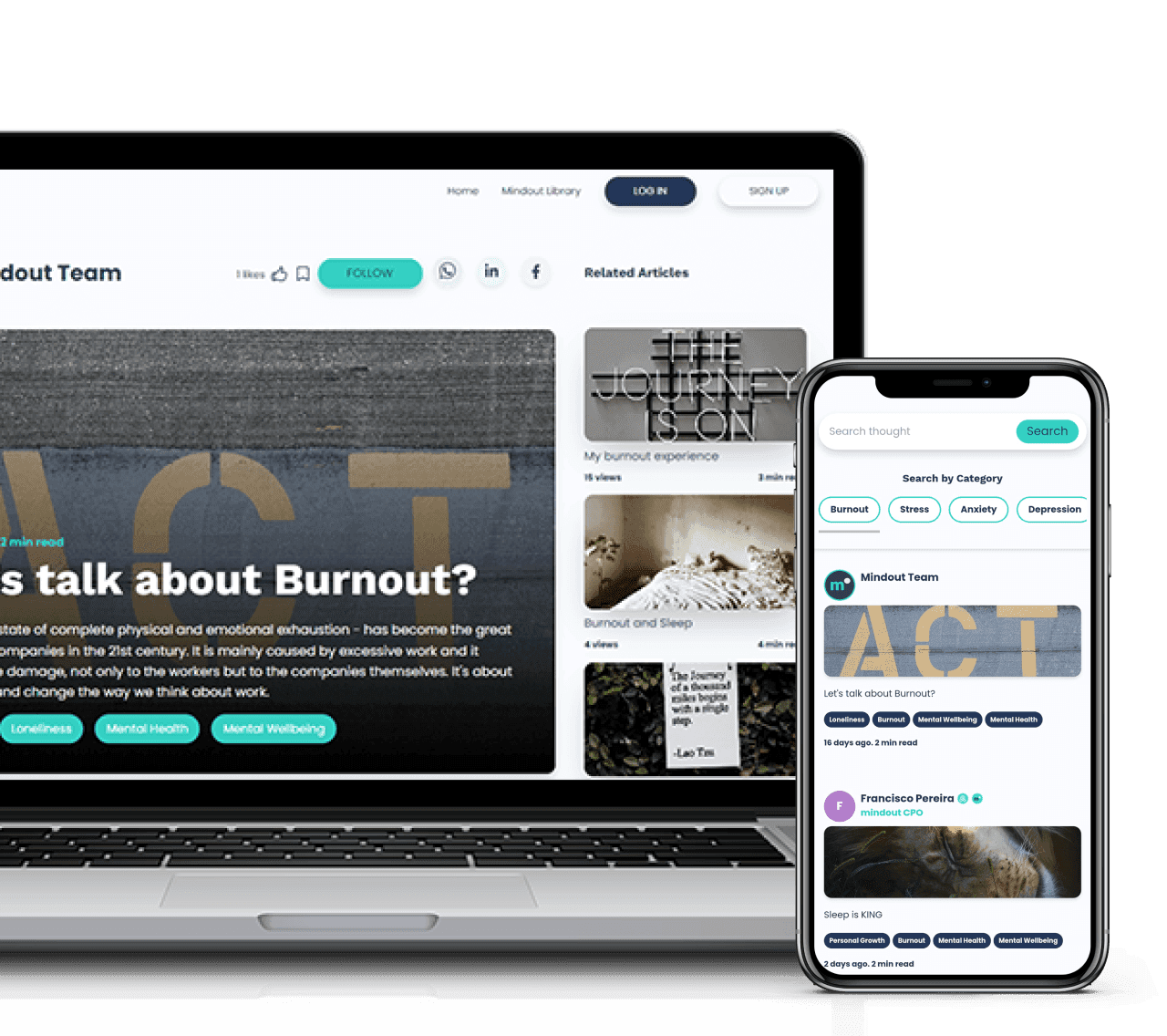 Share your knowledge and expertise to support the literacy around burnout and mental well-being